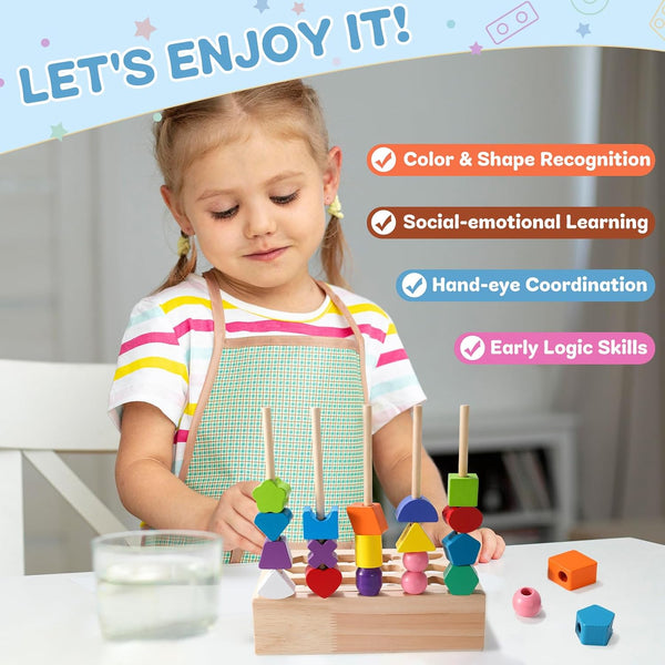 Montessori Beads Learning Set