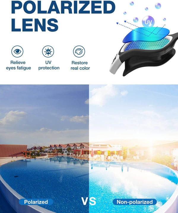 ZIONOR Polarized Swim Goggles