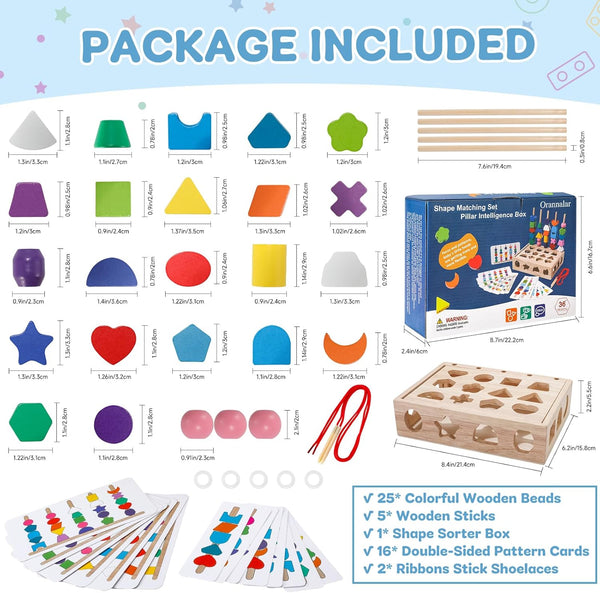 Montessori Beads Learning Set