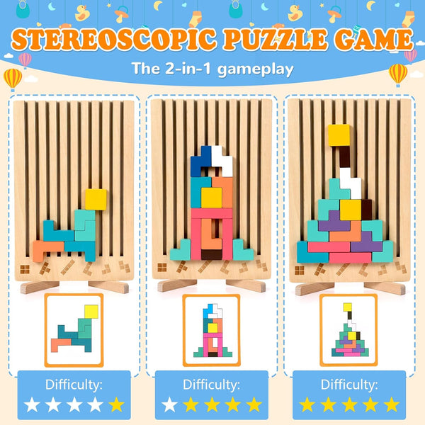 Brain-Boosting Puzzle Blocks