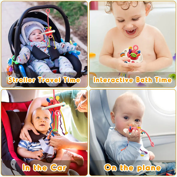 Colorful Sensory Baby Play Set