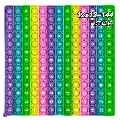 Learn 1-100 Number Bubble Press Mathematical Thinking Training Game Educational Science and Education Toys Rodent Killer Pioneer