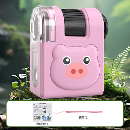Internet Celebratory Portable Microscope Children Mini Science Experiment Primary and Secondary School Students Science Toy suit Outdoor Exploration
