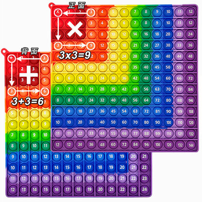 Learn 1-100 Number Bubble Press Mathematical Thinking Training Game Educational Science and Education Toys Rodent Killer Pioneer