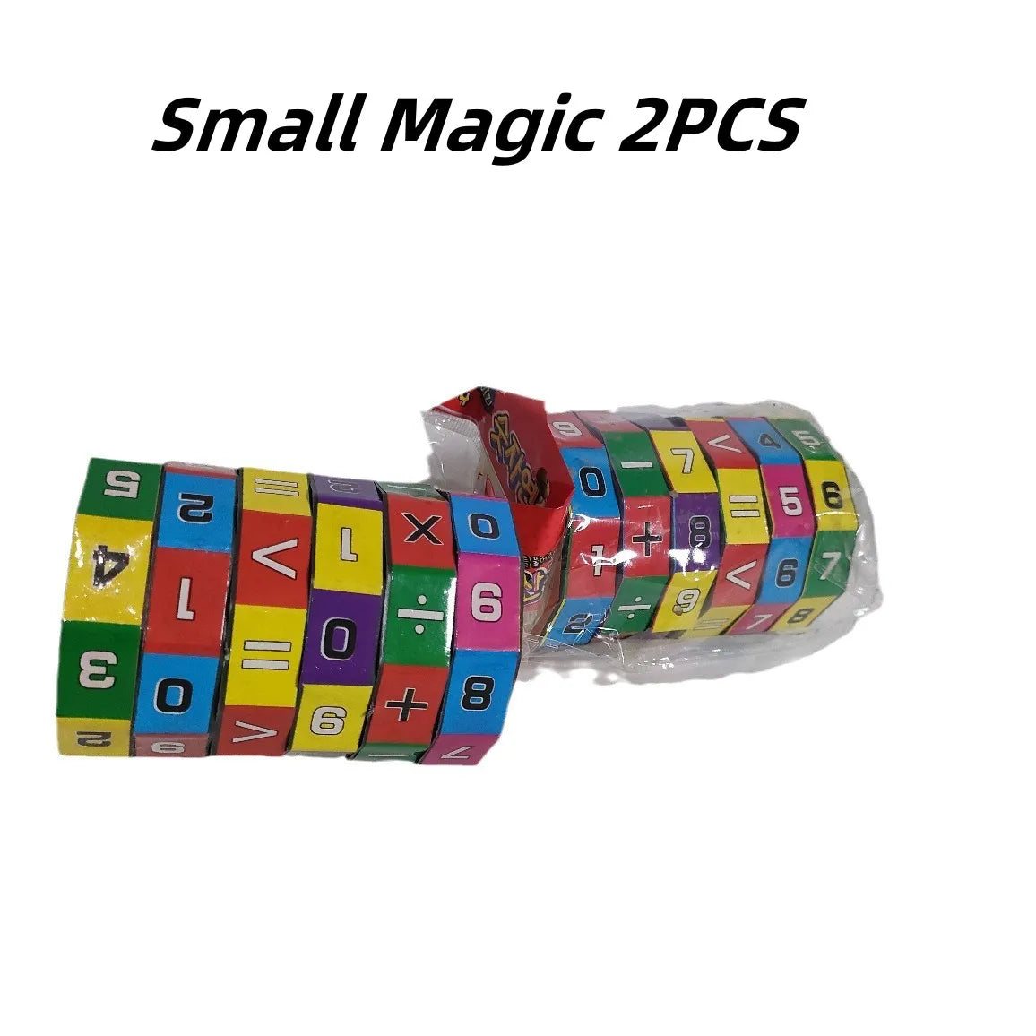 Montessori Magic Cylinder Mathematics Numbers Cube Arithmetic Toy Kids Math Counting Game Puzzle for Children Education Learning