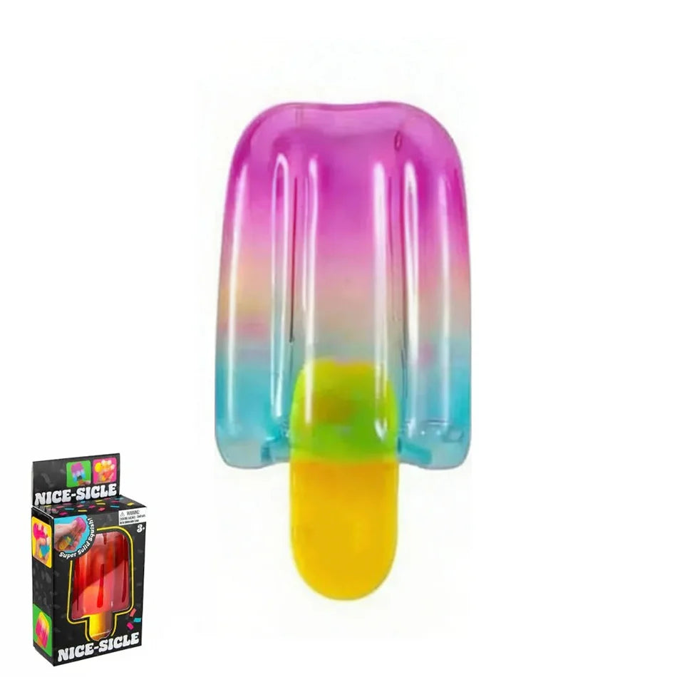 Crystal Blue Squishy Blob™ – Ultra Soft Slow-Rising Stress Relief Toy