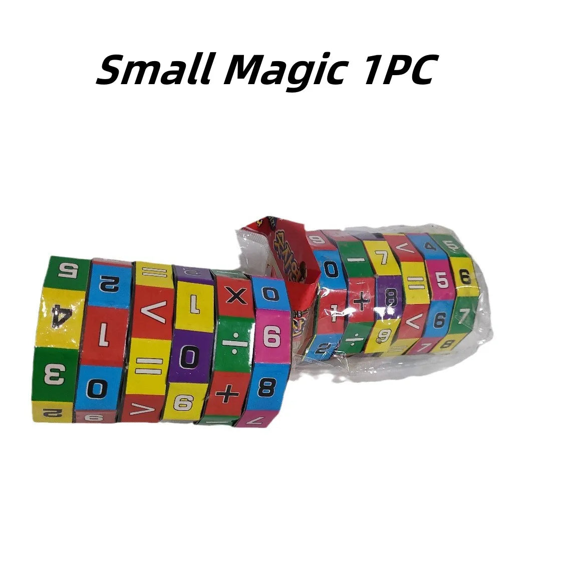 Montessori Magic Cylinder Mathematics Numbers Cube Arithmetic Toy Kids Math Counting Game Puzzle for Children Education Learning