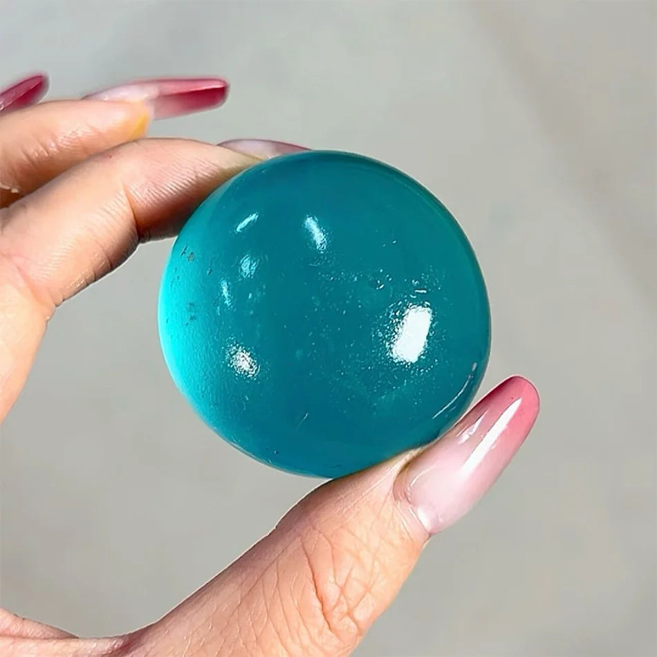Crystal Blue Squishy Blob™ – Ultra Soft Slow-Rising Stress Relief Toy